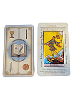 Карти Таро Райдера-Вейта 78 карт Навчальні з підказками (Українська версія)
