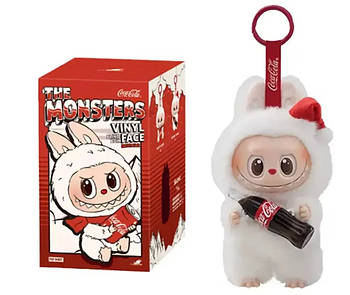Лабубу Labubu мʼяка іграшка Coca Cola 17 см