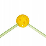 Дитячий Конструктор, що розвиває "будівельна соломка з тентом" 100 шт Kruzzel 24536, фото 7