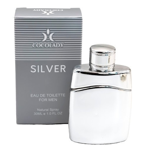 Чоловічий фужерний парфум Cocolady Silver edp 30 ml (аналог Montblanc Legend)