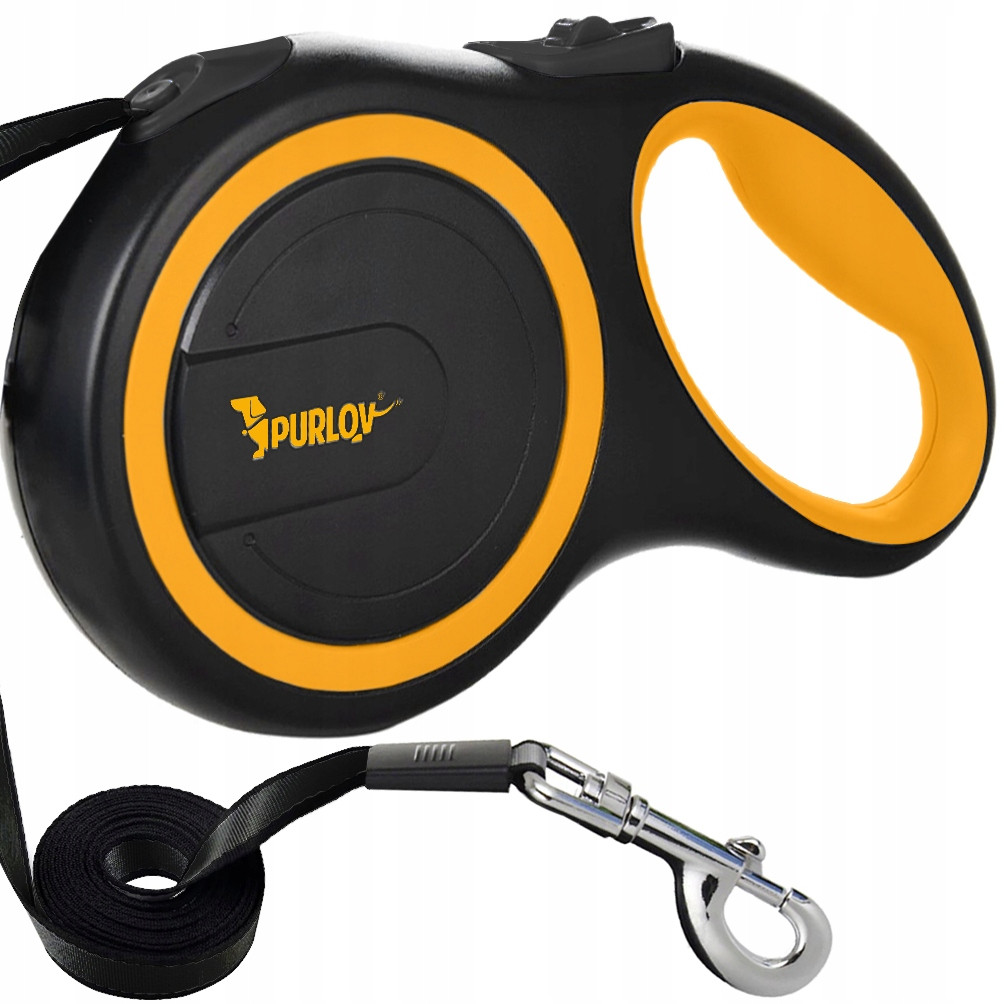Автоматичний Повідець для тварин 5 метрів до 15 кг Purlov 19788, фото 1