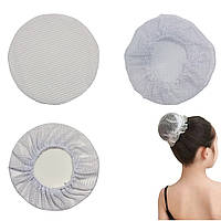 Сітка для волосся для гульки d-10см для танців та гімнастики, біла