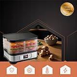 Сушарка для грибів, фруктів та овочів 5 лотків до 10 літрів Ruhhy 25929 400 Вт, фото 7