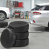 Чохли на шини та диски 43-50 см (17-20 дюймів) для зберігання та комплект 4 шт Xtrobb 25640, фото 9