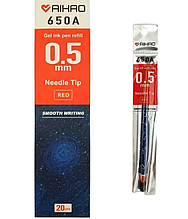 Стрижень гелевий AIHAO 650A червоний