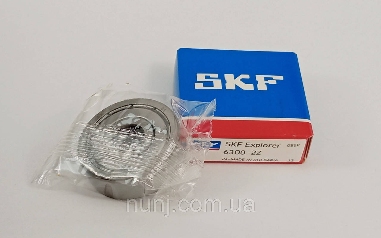 Підшипник 6300-ZZ SKF (80300) розміри: 10*35*11 кульковий радіальний закритий, фото 1