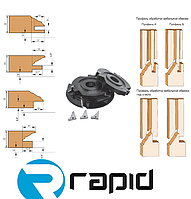 Комплект фрез для обработки шипа и обвязки двух видов мебельных фасадов