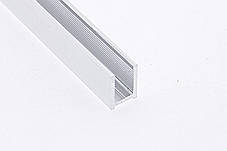 Профіль для кріплення скла з анодованого алюмінію, фото 2