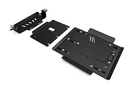 Захист радіатора, двигуна та КПП КІА Соренто 1 / Kia Sorento I (2002–2009), сталь 2 мм, ЩИТ, арт. 426