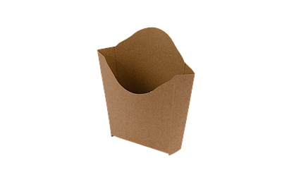 Упаковка крафт для картоплі МІНІ (90г) (50шт), картонна упаковка для картоплі