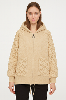 Кофта жіноча альпака бежева (2668)