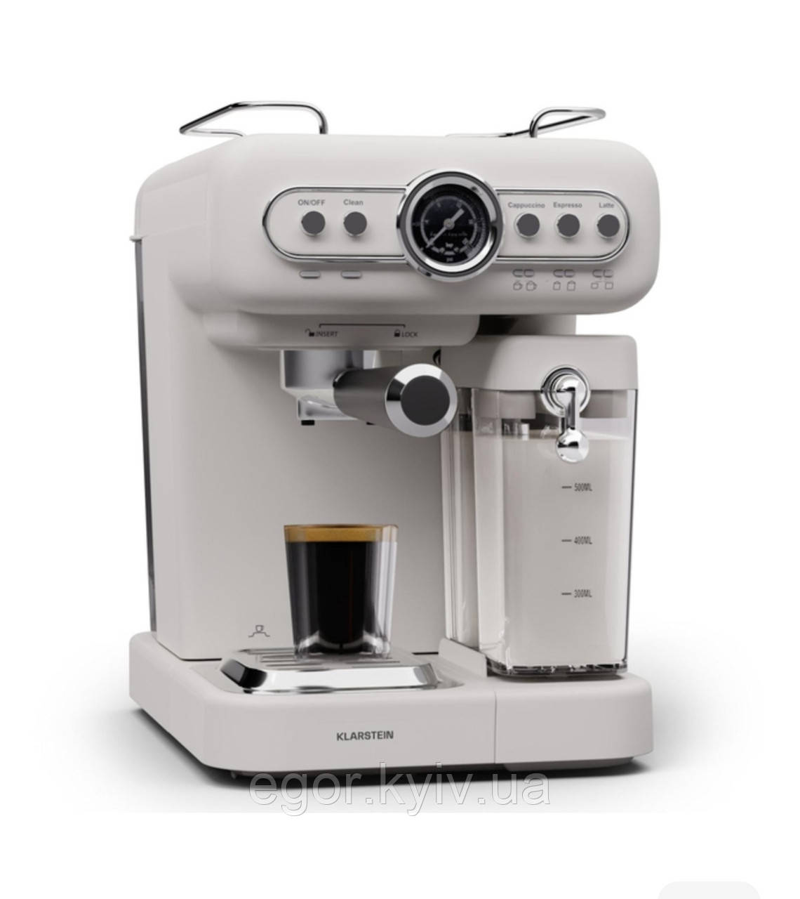 Кавоварка Klarstein Espressionata Evo 19 бар – стильна еспресо-машина, фото 1
