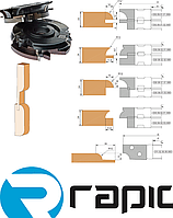 Комплект фрез для обробки фільонки і меблевої обв'язки.