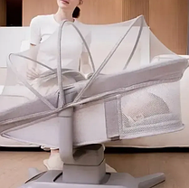 Mastela 8305 – многофункциональный розовый центр-шезлонг с музыкой и Bluetooth, фото 5