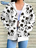 Жіноча демісезонна толстовка на молнії зі Мікі Маусом, фото 2