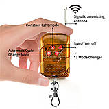 Дистанційний (ДУ) блок керування автомобільними ДХО або габаритами, двоканальний з ефектом стробоскопа, фото 6