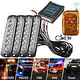 Дистанційний (ДУ) блок керування автомобільними ДХО або габаритами, двоканальний з ефектом стробоскопа, фото 8