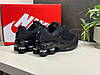 Чоловічі та жіночі кросівки Nike Shox Ride 2 Supreme Black White Чорні Взуття Найк Шокс шкіра сітчатий матеріал демісезон, фото 6