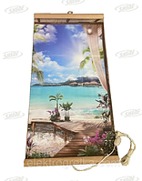 Електрокилимок картина з підігрівом TM Shine настінний ЕК-220, 50х100 см