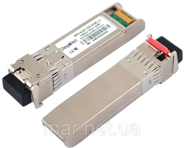Модуль оптичний Step4Net SFP+d-60-1330-WDM-LC, фото 1