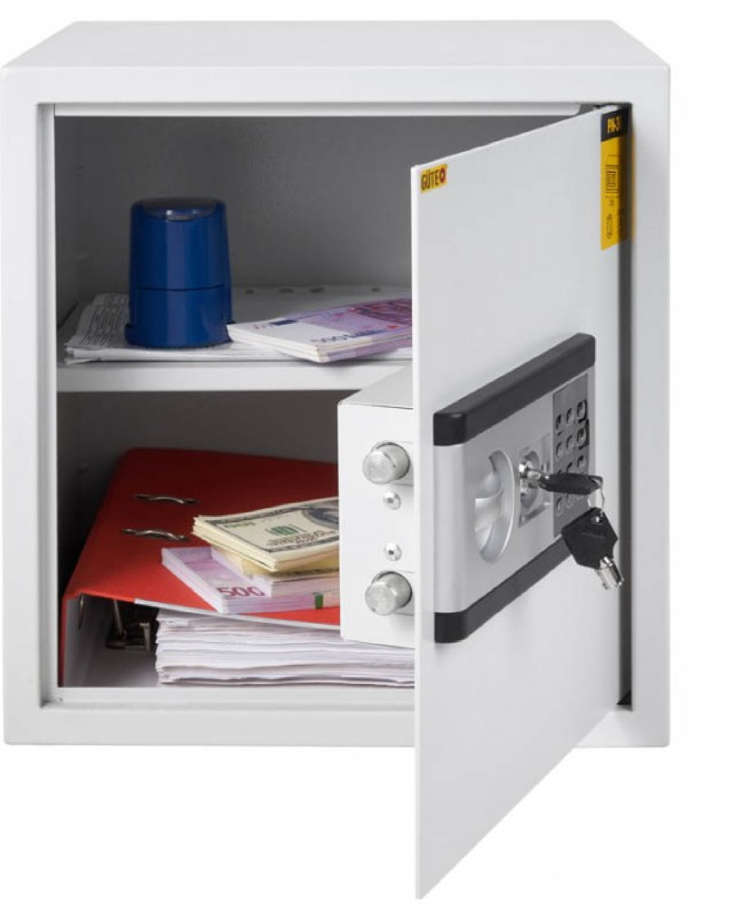 Меблевий сейф Bibsaes, для документів, сейф для грошей, фото 1