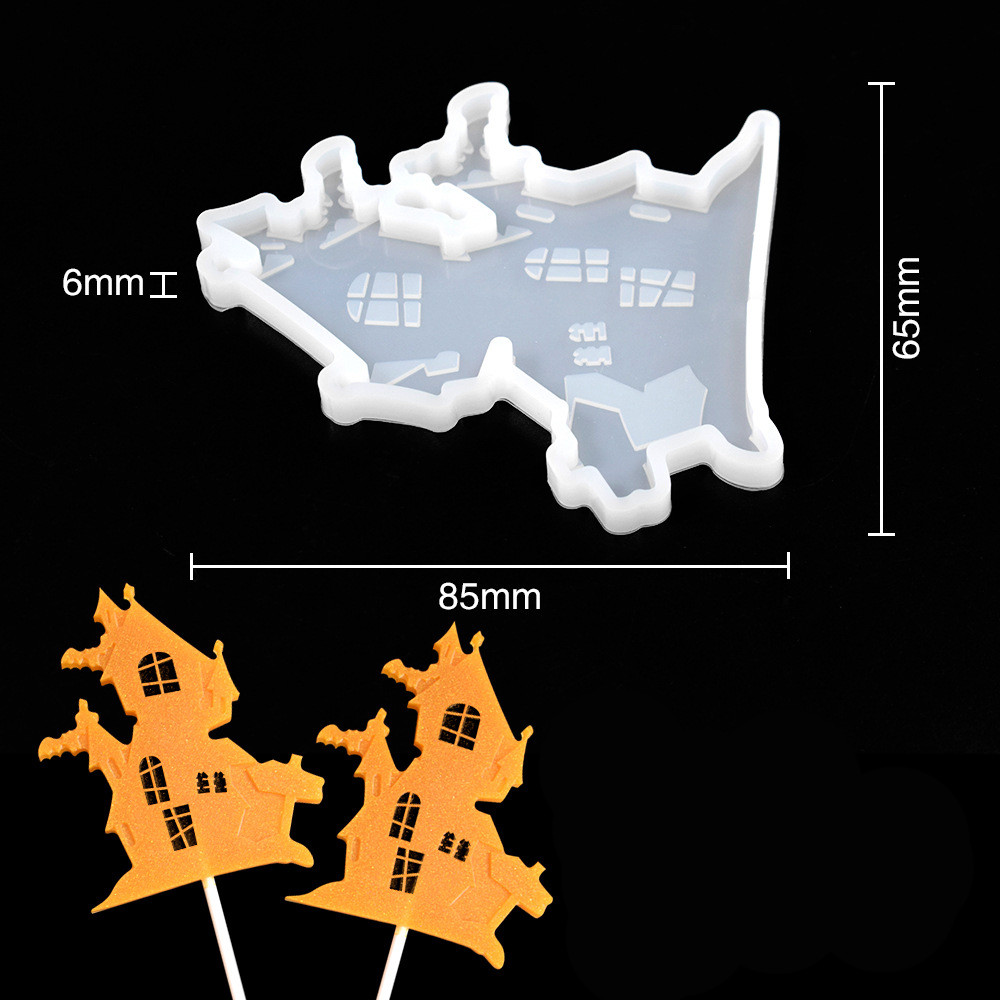 Силіконова форма для льодяників Привиди