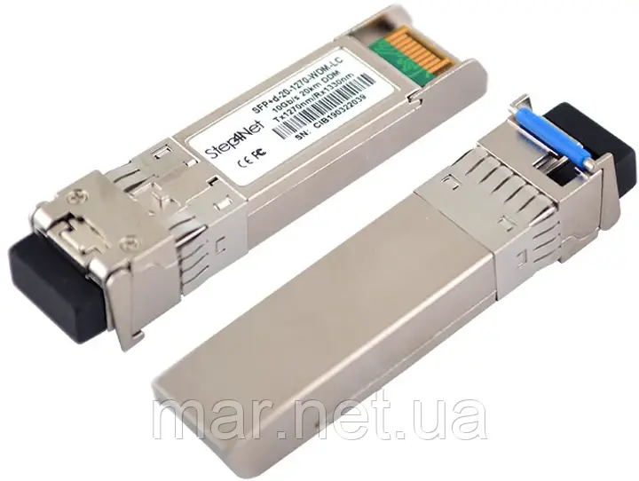 Модуль оптичний Step4Net SFP+d-60-1270-WDM-LC, фото 1