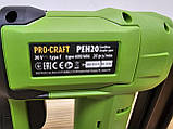 Аккумуляторный степлер Procraft PEH20 (Без акб и зп), фото 5