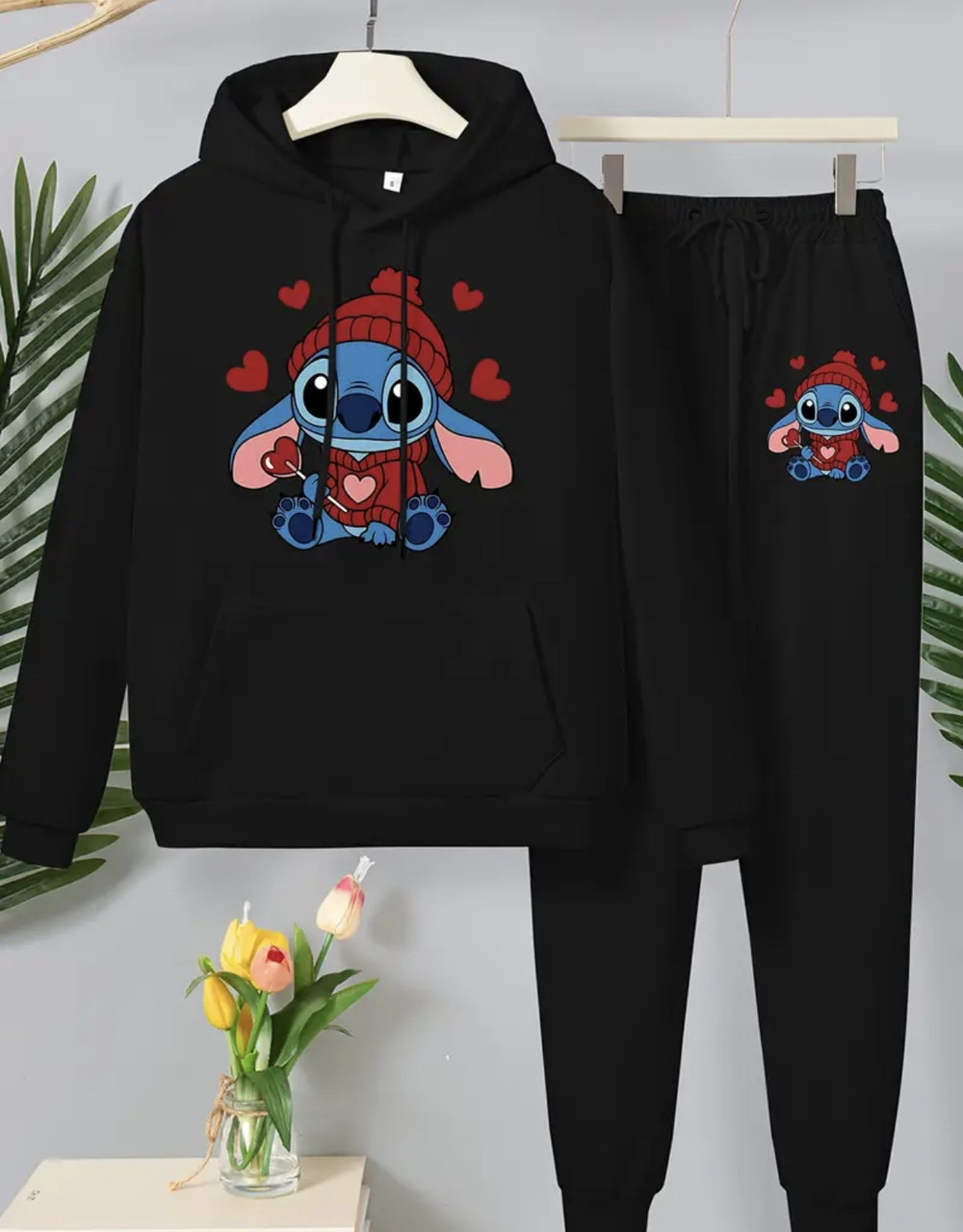 Теплий жіночий костюм зі Стічем, фото 1