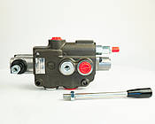 Гідророзподільник Z80-C1-GKZ1 із пружинним поверненням, 1 секція, Pmax 250 Бар, Q 80 л/хв