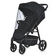 Коляска книжка для новонароджених ME 1113-2 FIJI Black Matt — комфортна для малюка і зручна для батьків, фото 2
