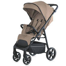 Коляска книжка дитяча прогулянкова ME 1113-2 FIJI Tan Beige з великим капюшоном і вентиляційною секцією