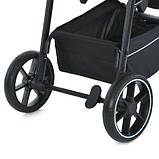 Прогулянкова коляска дитяча FIJI ME 1113-2 Ginger Orange з великим капюшоном і амортизацією, фото 6