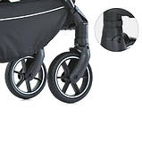 Дитяча прогулянкова коляска книжка ME 1113-2 FIJI Lagoon Blue — стиль і зручність, фото 5