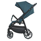 Дитяча прогулянкова коляска книжка ME 1113-2 FIJI Lagoon Blue — стиль і зручність, фото 7