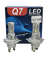 Комплект світлодіодних ламп LED Q7 H4 12V-24V 60W 6500K 15000lm