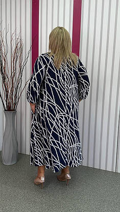 Повсякденне плаття вільного крою "Міраж" великого розміру 70-72, фото 4