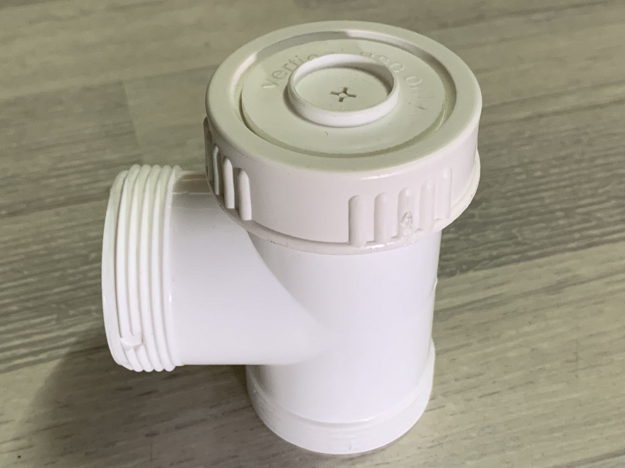 Окрема деталь – затвор для сифона, зворотній клапан