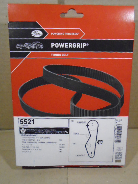 Ремінь ГРМ ВАЗ 2108-2115 1.5 8 кл Gates Power Grip