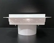 Витяжний вентилятор прихованого монтажу AirRoxy dRim 100 TS BB таймер білий, фото 5