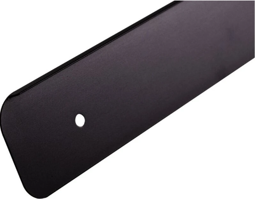 Заглушка 38мм одностороння Р=6 ліва чорна, фото 1