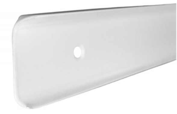 Стик стільниці кутовий 38мм Р=6 білий, фото 1