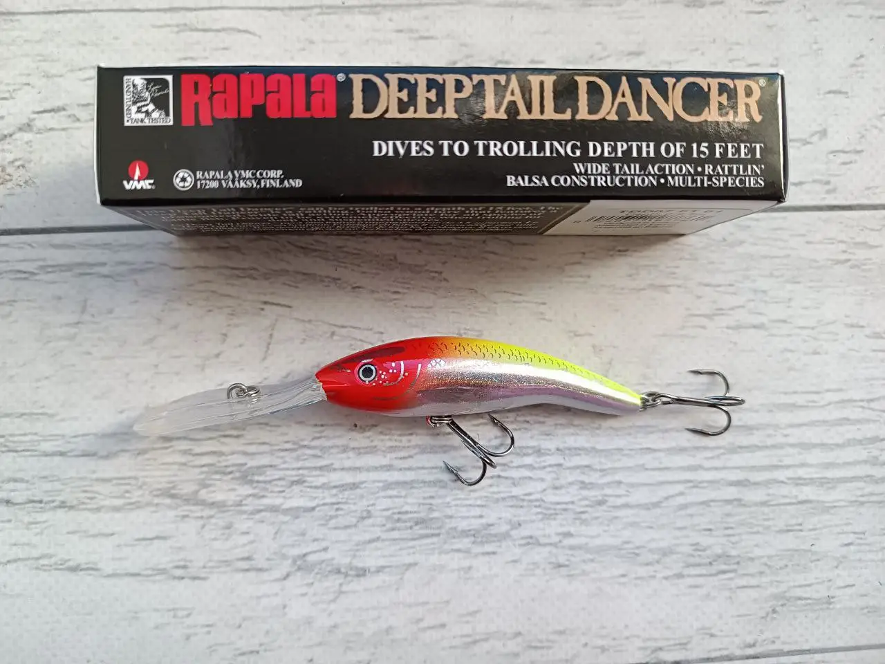 Воблер Танцор для тролінгу Columbia Deep Tail Dancer 70мм 9гр