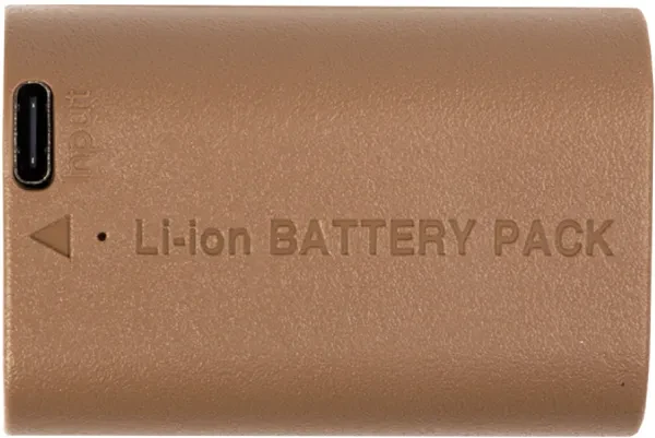Акумулятор для відеокамери PowerPlant CB970889 Gold Canon TLP-E6NH 2250 мАгод з кабелем Type-C, фото 1