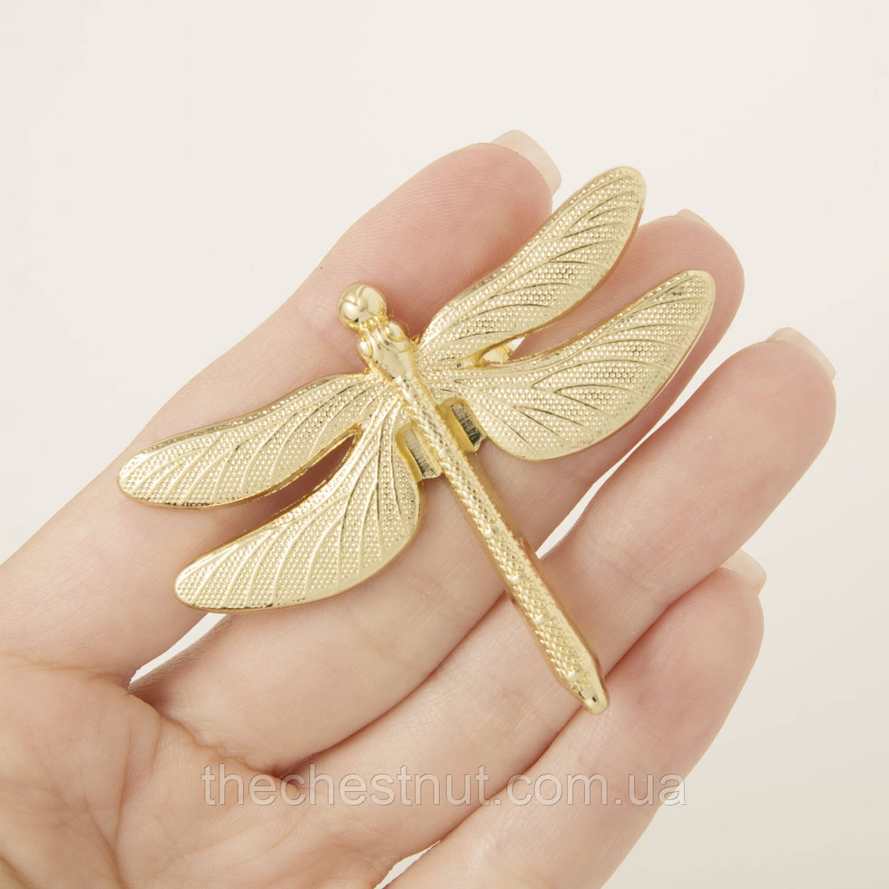 Меблева ручка для шафи, шухляди, комоду, ретро, декоративна, бабка, The Chestnut, фото 1