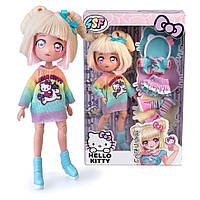 Детская кукла "Стильная Конфетка-единорог" 4SF Manga Dolls HKTF2000 серии "Hello Kitty"