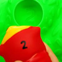 Дерево-сортер з тваринами 10 в 1 — навчальна гра з цифрами, фігурки диких тварин, арт. 207, фото 7