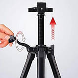 Мольберт-тринога WORISON металевий телескопічний з чохлом, фото 8