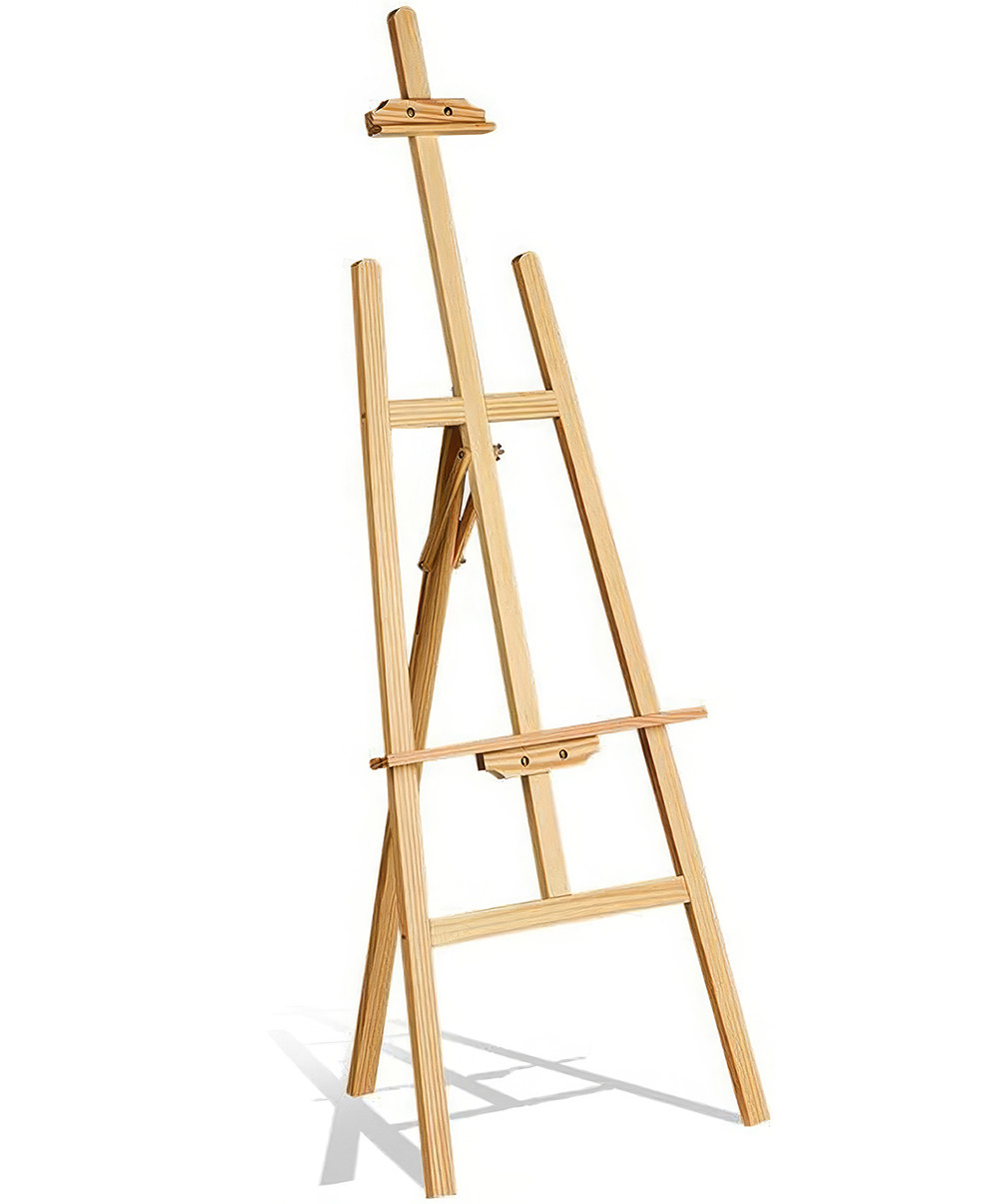 Мольберт студійний WORISON Ліра 1450 мм дерев`яний підлоговий - фото 1 - id-p2749841730