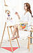 Мольберт студійний WORISON Ліра 1450 мм дерев`яний підлоговий - фото 8 - id-p2749841730